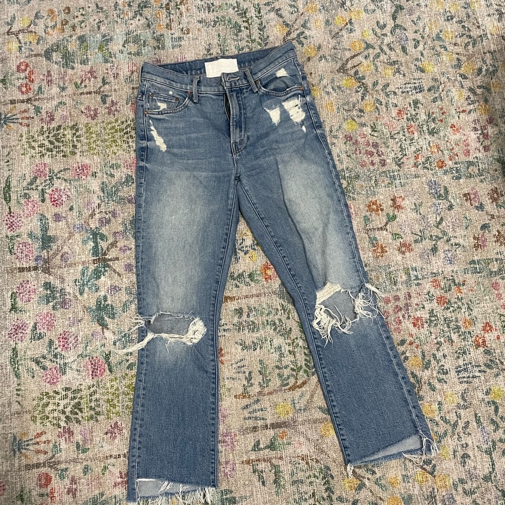 Mother Insider Crop Frey jeans